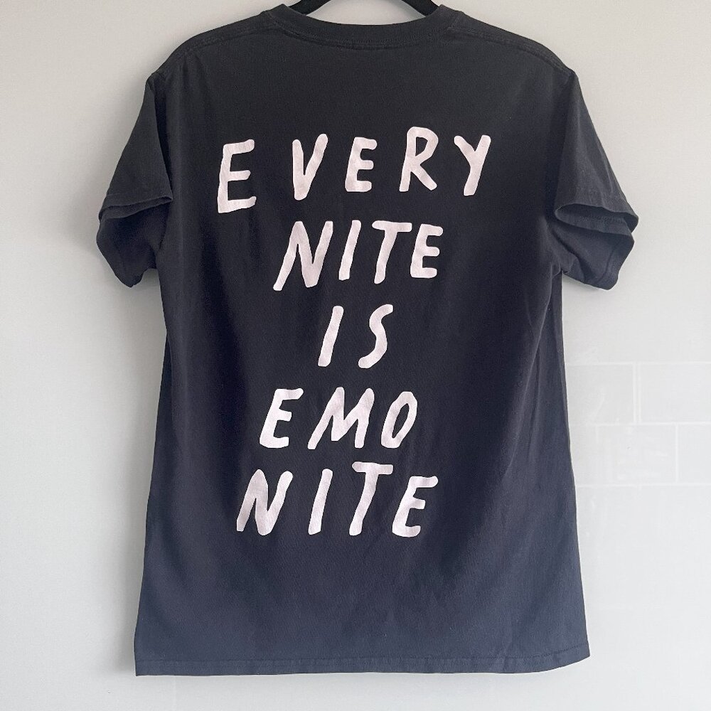 Emo Nite “Every Nite Is Emo Nite” Graphic T-Shirt Black Size Small – Made in LA